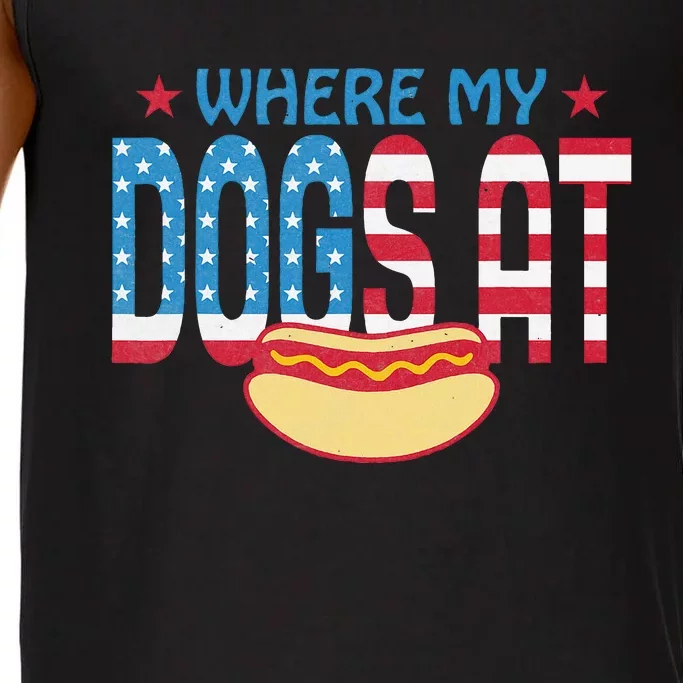 Where My Dogs At Comfort Colors® Tank Top