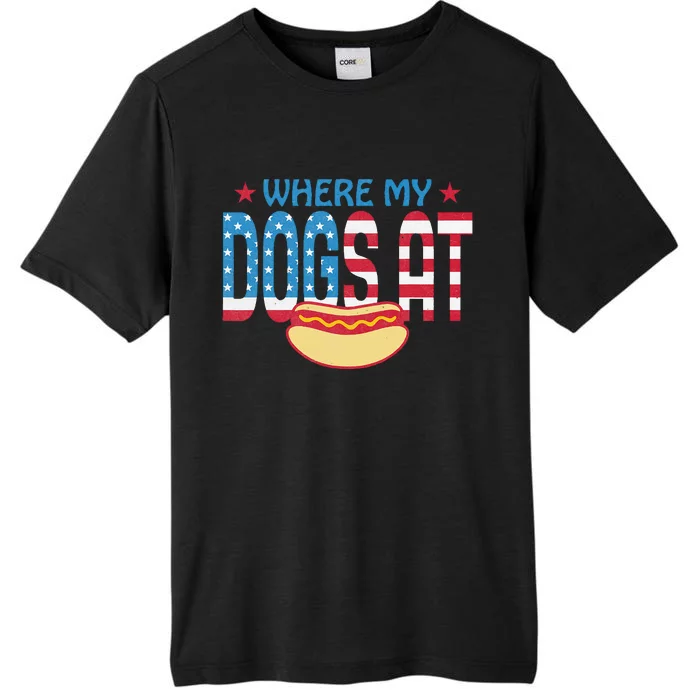 Where My Dogs At ChromaSoft Performance T-Shirt