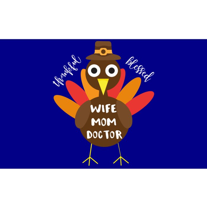 Wife Mom Doctor Turkey Thanksgiving Gift Gift Bumper Sticker