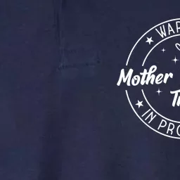 Warning Mother Daughter Trip In Progress Trip with Mom Softstyle Adult Sport Polo