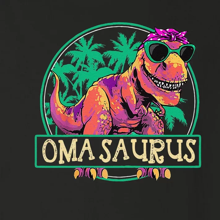 Womens Mother's Day Gift Omasaurus T Rex Oma Saurus Dinosaur Toddler Long Sleeve Shirt