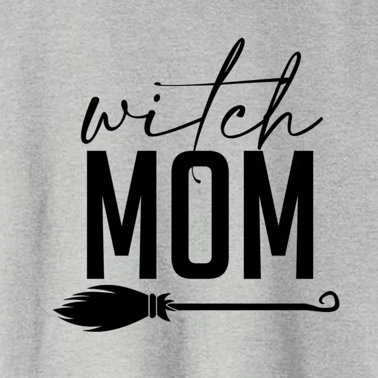 Witch Mom Design For Halloween Loving Wiccan Mothers Great Gift Women's Crop Top Tee