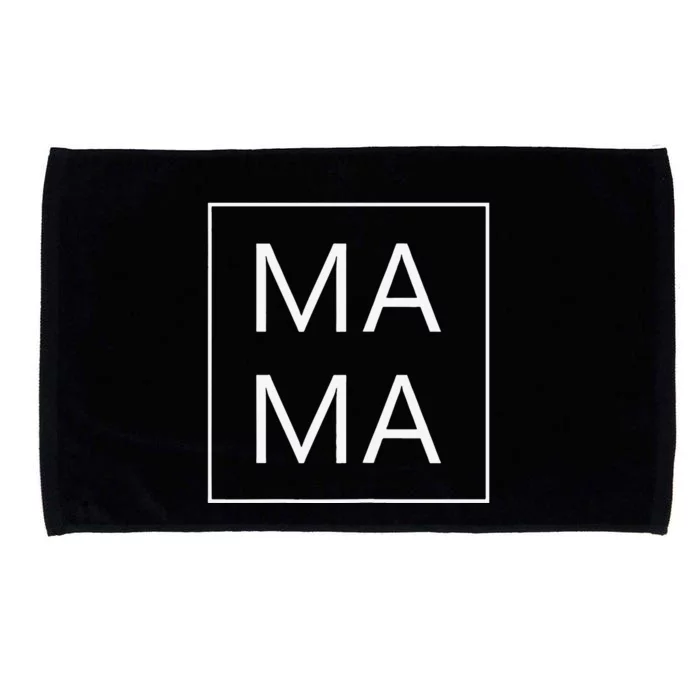 Womens MAMA First Mother's Day New Mom Gifts DADA Family Matching Microfiber Hand Towel