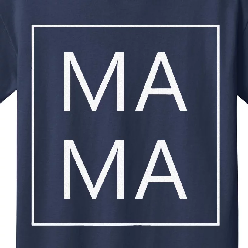 Womens MAMA First Mother's Day New Mom Gifts DADA Family Matching Kids T-Shirt