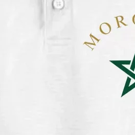 Wo Morocco Flag Design Apparel Design Dry Zone Grid Performance Polo