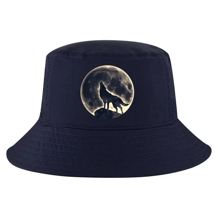 Wolf Moon Fantasy Wild Dog Wolves Cool Comfort Performance Bucket Hat