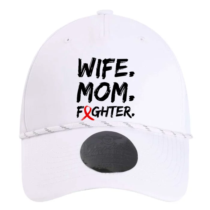 Wife Mom Fighter Breast Cancer Awareness Performance The Dyno Cap