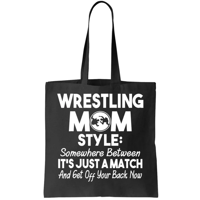 Wrestling Mom for Wo Funny Wrestle Wrestler Gifts Tote Bag