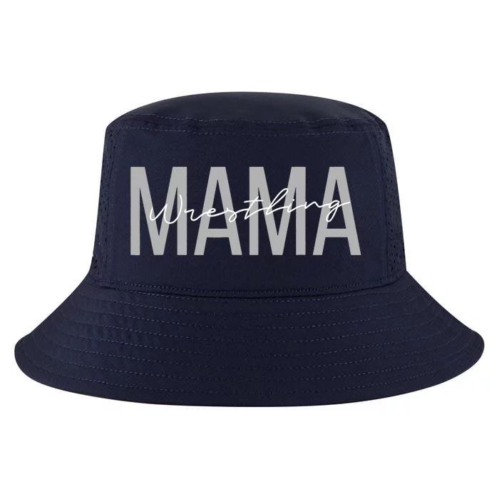 Wrestling Mom for Wo Funny Mama Wrestle Wrestler Cool Comfort Performance Bucket Hat