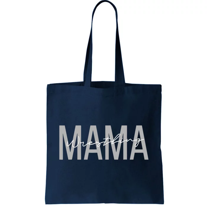 Wrestling Mom for Wo Funny Mama Wrestle Wrestler Tote Bag