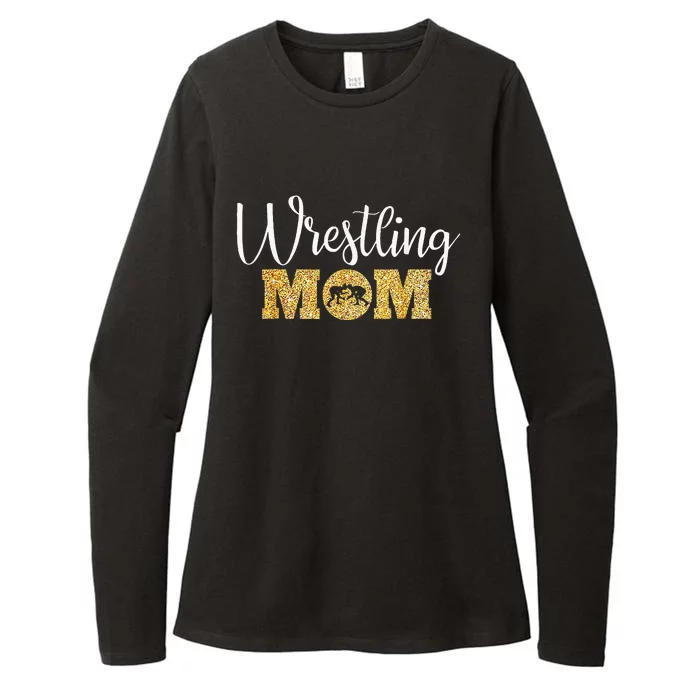 Wrestling Mom Funny Wrestling Womens CVC Long Sleeve Shirt