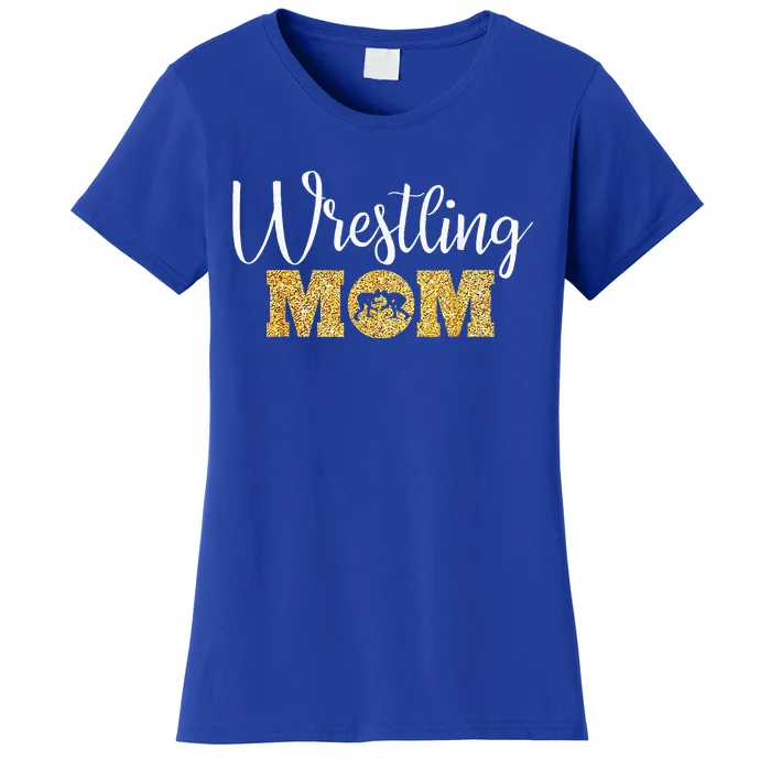 Wrestling Mom Funny Wrestling Women's T-Shirt