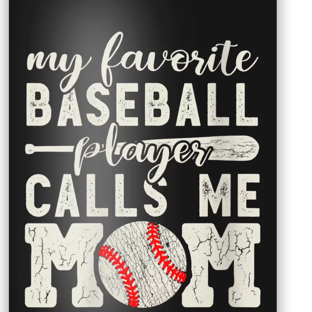  Womens My Favorite Baseball Player Calls Me Mom