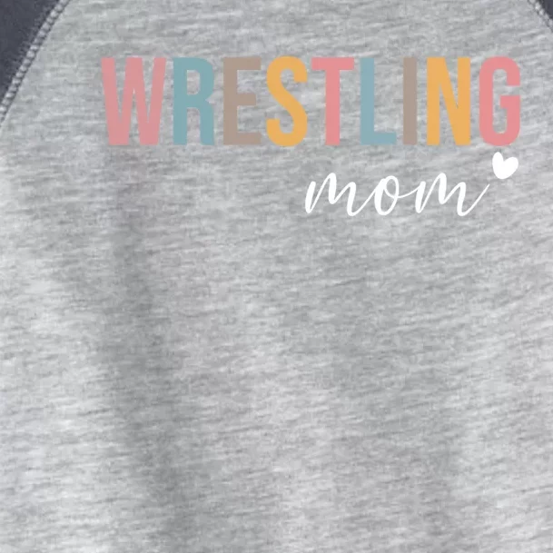 Wrestling Mom Gift Toddler Fine Jersey T-Shirt