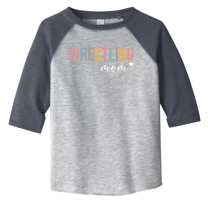 Wrestling Mom Gift Toddler Fine Jersey T-Shirt