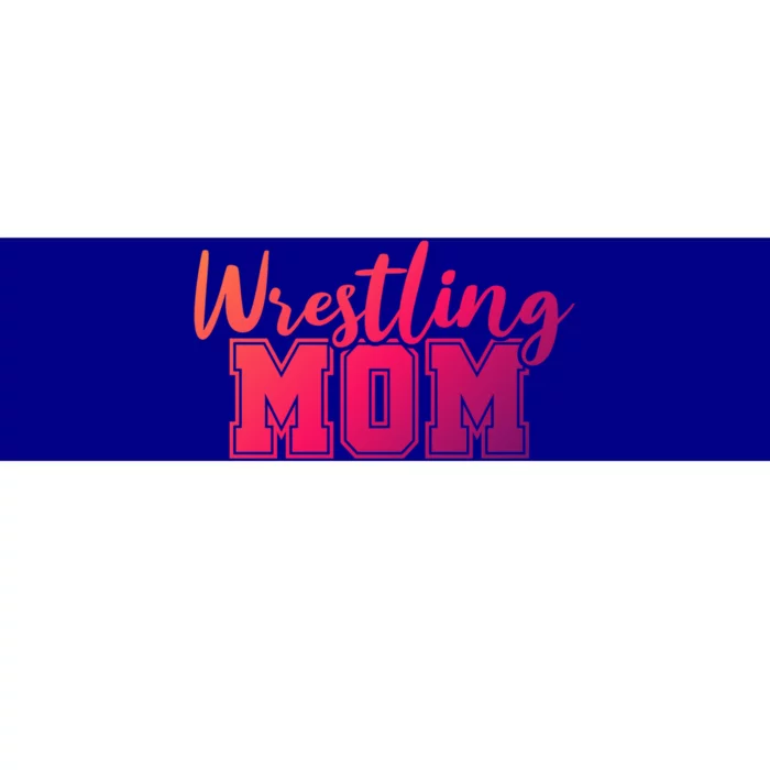 Wrestling Mom Gift Bumper Sticker