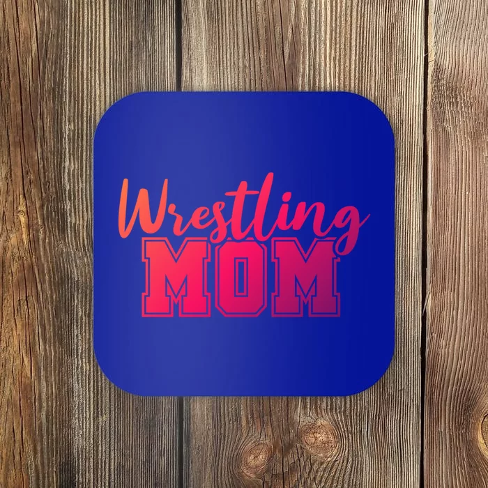 Wrestling Mom Gift Coaster