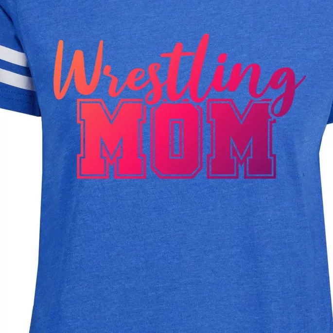 Wrestling Mom Gift Enza Ladies Jersey Football T-Shirt