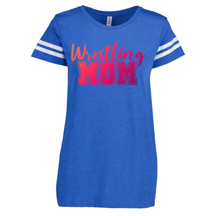 Wrestling Mom Gift Enza Ladies Jersey Football T-Shirt