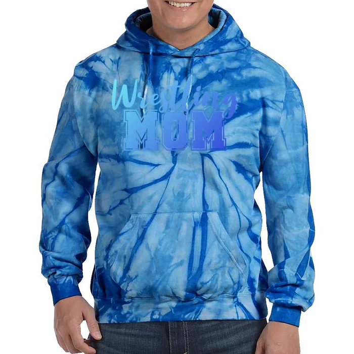 Wrestling Mom Gift Tie Dye Hoodie