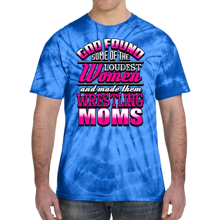 Wrestling Mom Gift Funny Gift Funny Gift Sweater Coach Gift Gift Tie-Dye T-Shirt