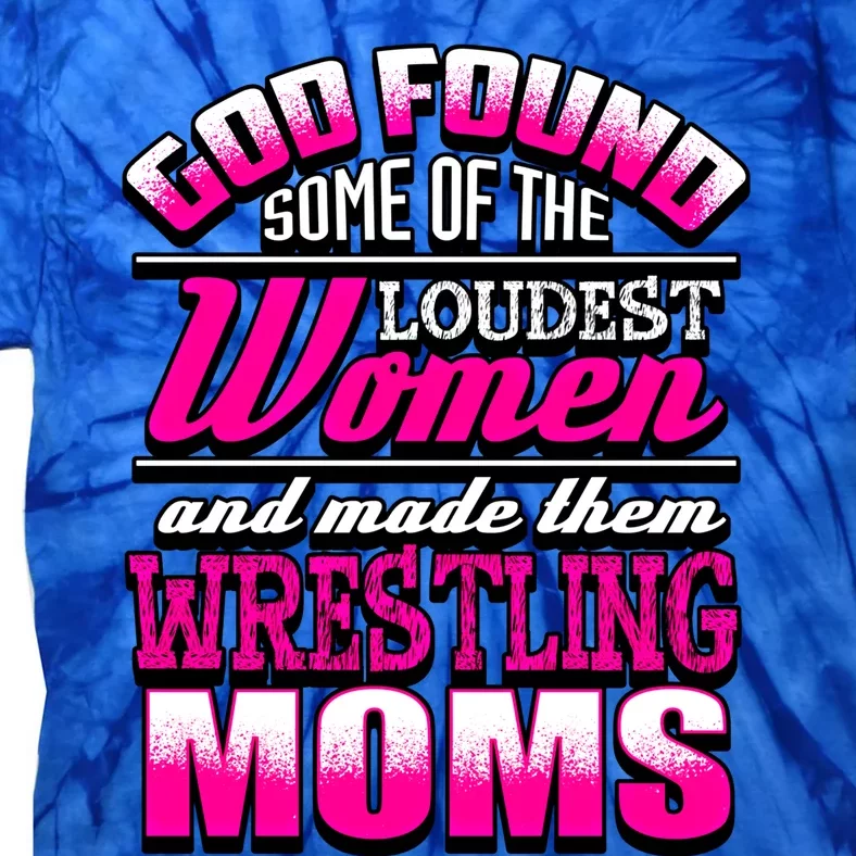 Wrestling Mom Gift Funny Gift Funny Gift Sweater Coach Gift Gift Tie-Dye T-Shirt