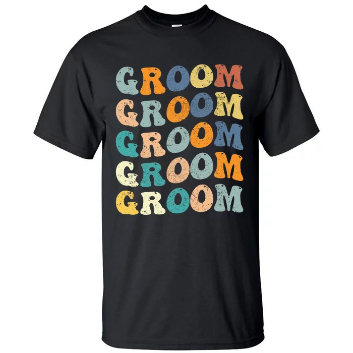 Wedding Matching Gifts Matching Getting Ready Bride & Groom Tall T-Shirt