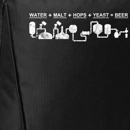 Water Malt Hops Yeast Beer Cycle Diagram Gift Great Gift City Backpack