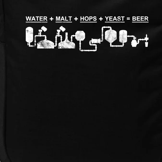 Water Malt Hops Yeast Beer Cycle Diagram Gift Great Gift Impact Tech Backpack