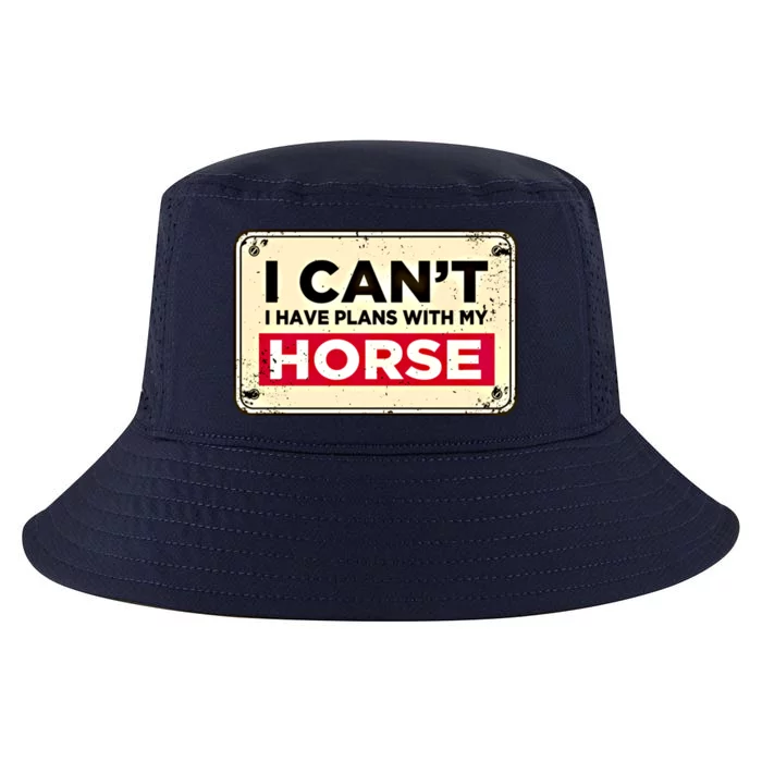 With My Horse Horse Lover Animal Lover Funny Cow Gift Cool Comfort Performance Bucket Hat