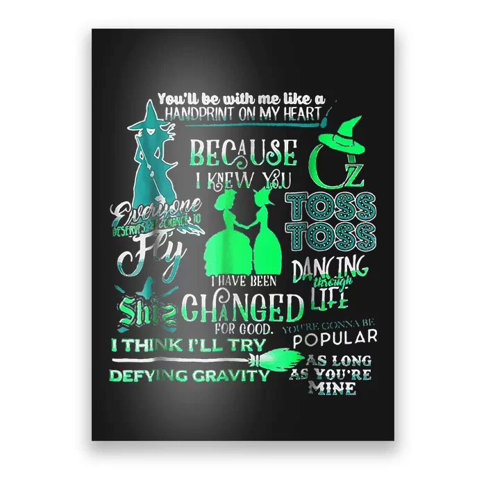 Wicked Musical Halloween Poster