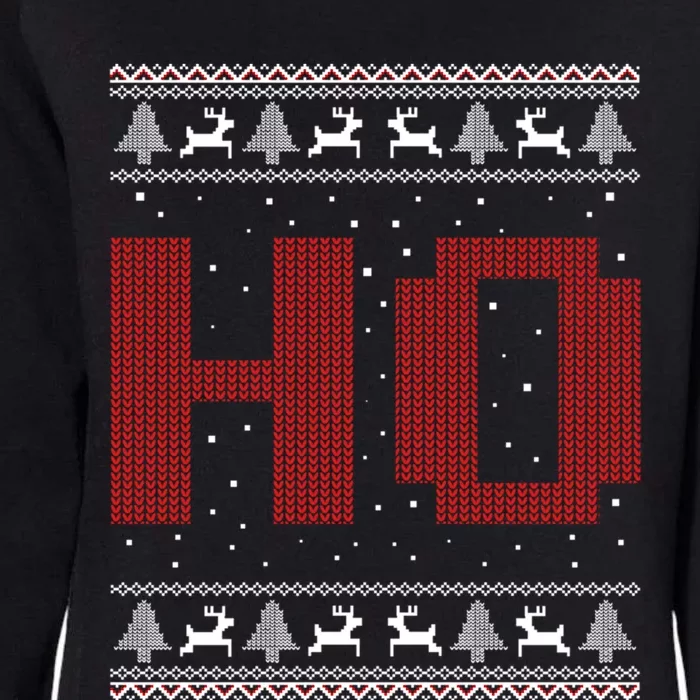 Where My HoS At Ho Matching Couple Santa Ugly Christmas Gift Womens California Wash Sweatshirt