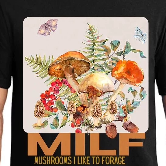 Women Mushrooms I Like To Forage Pajama Set