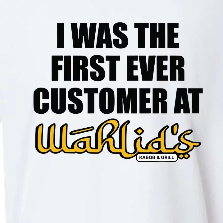 Wahlid Mohammad I Was The First Ever Customer At WahlidS Sueded Cloud Jersey T-Shirt