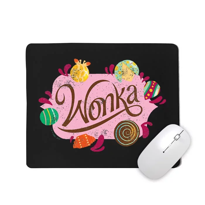 Wos My Job Is Books Pink Retro Funny Librarian Book Lover Mousepad