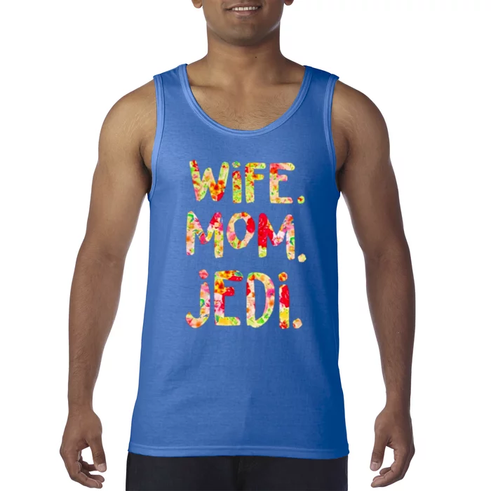 Wife Mom Jedi Tank Top