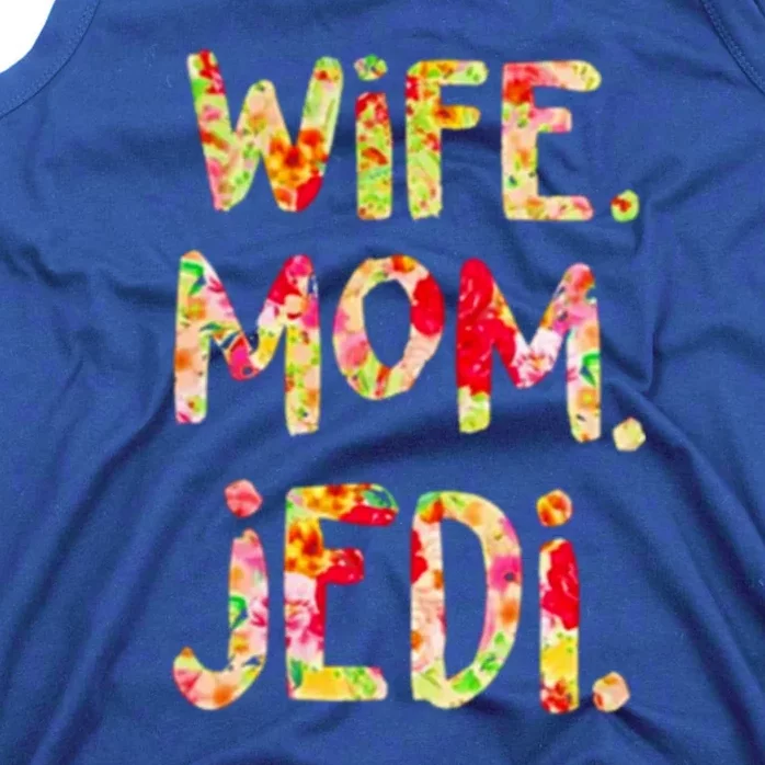 Wife Mom Jedi Tank Top