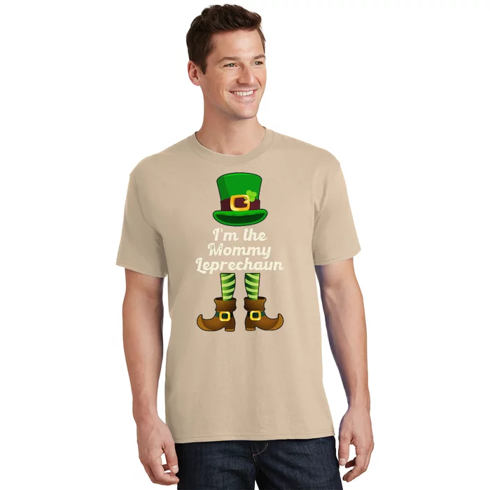 Womens Mommy Leprechaun St Patricks Day Mom Grandma Women Aunt T-Shirt