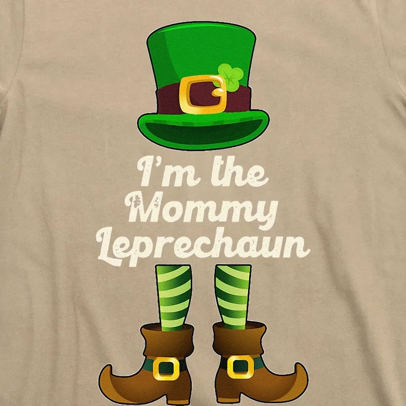 Womens Mommy Leprechaun St Patricks Day Mom Grandma Women Aunt T-Shirt