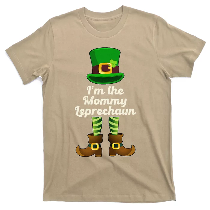 Womens Mommy Leprechaun St Patricks Day Mom Grandma Women Aunt T-Shirt