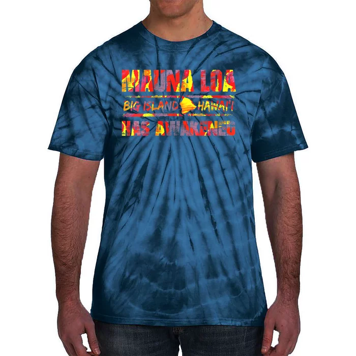 Womens Mauna Loa Tie-Dye T-Shirt