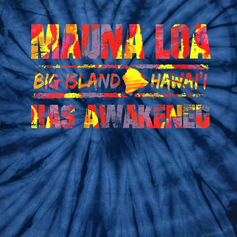 Womens Mauna Loa Tie-Dye T-Shirt