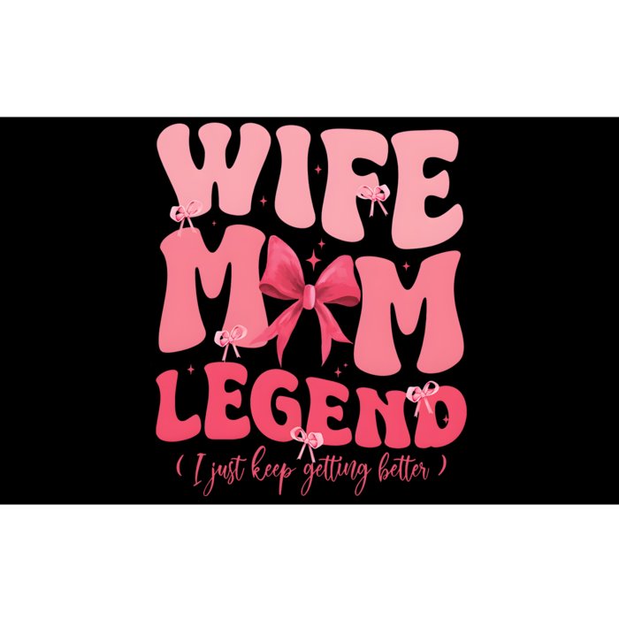 Wife Mom Legend Family Lover Gift Idea Bumper Sticker