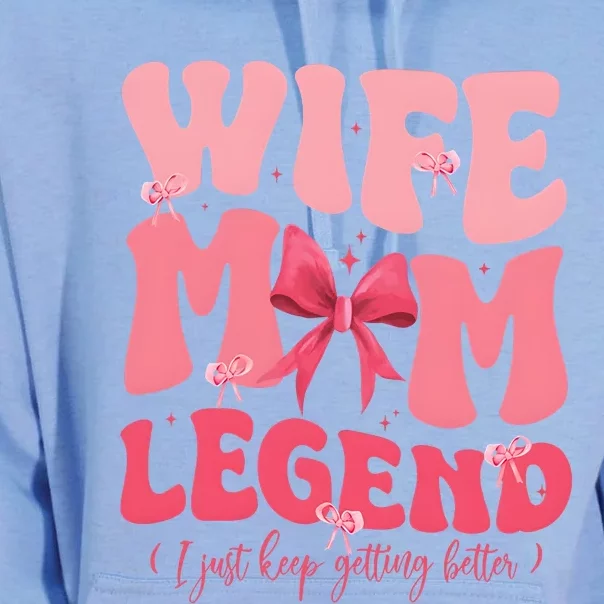 Wife Mom Legend Family Lover Gift Idea Unisex Surf Hoodie