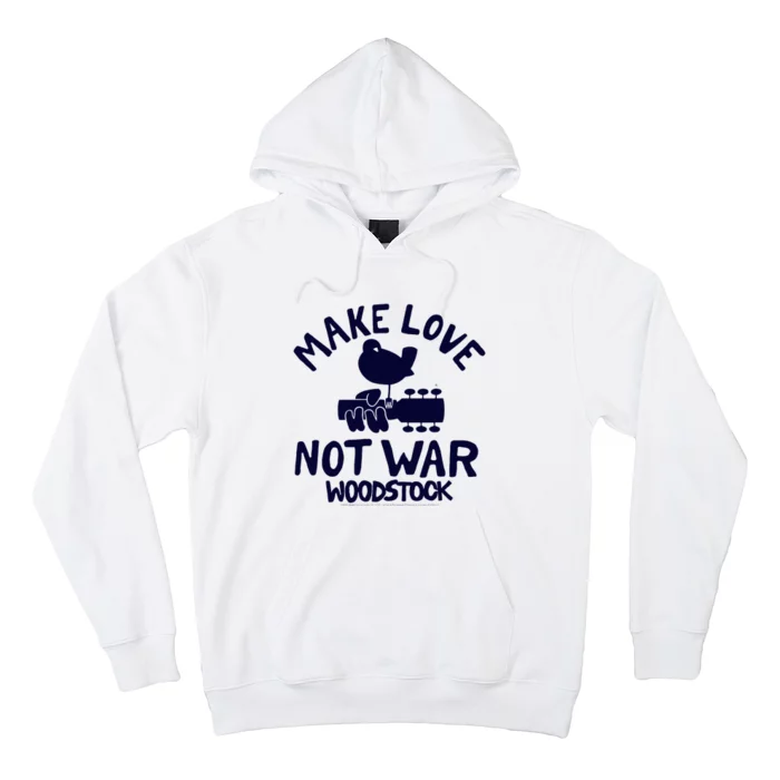 W.Oodstock Make Love Not War Hoodie