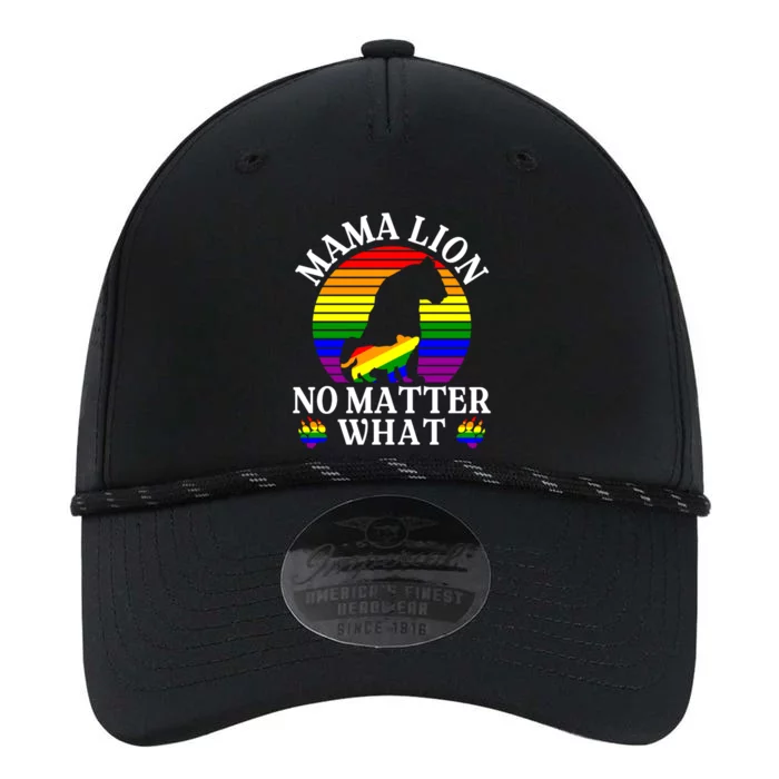 Wo Mama Lion No Matter What Lgbt Pride Support Rainbow Gift Performance The Dyno Cap