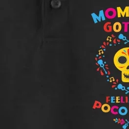 Wo Mom Life Get Me Feeling Un Poco Loco Mothers Day Gift Dry Zone Grid Performance Polo