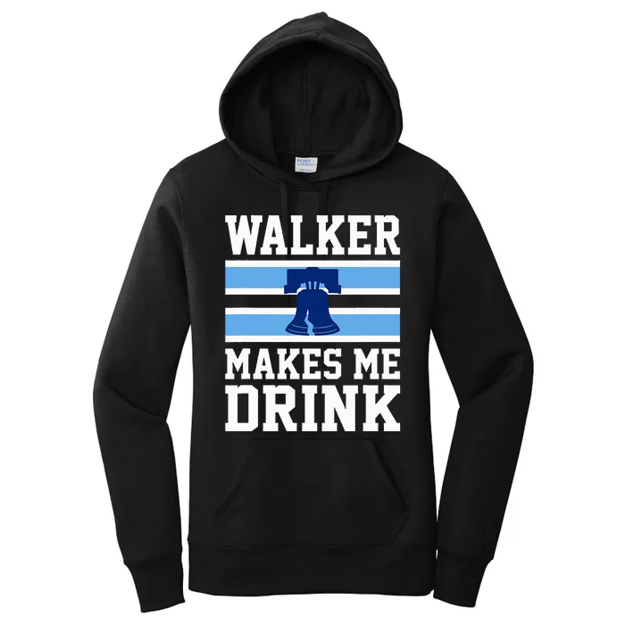 Walker Makes Me Drink Women's Pullover Hoodie