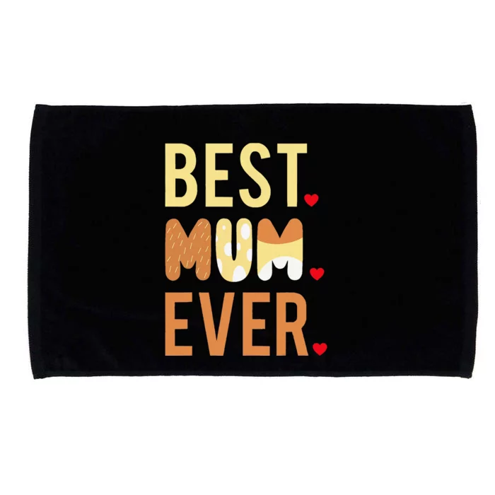 Women Mom Mothers Day Best Mom Ever Microfiber Hand Towel