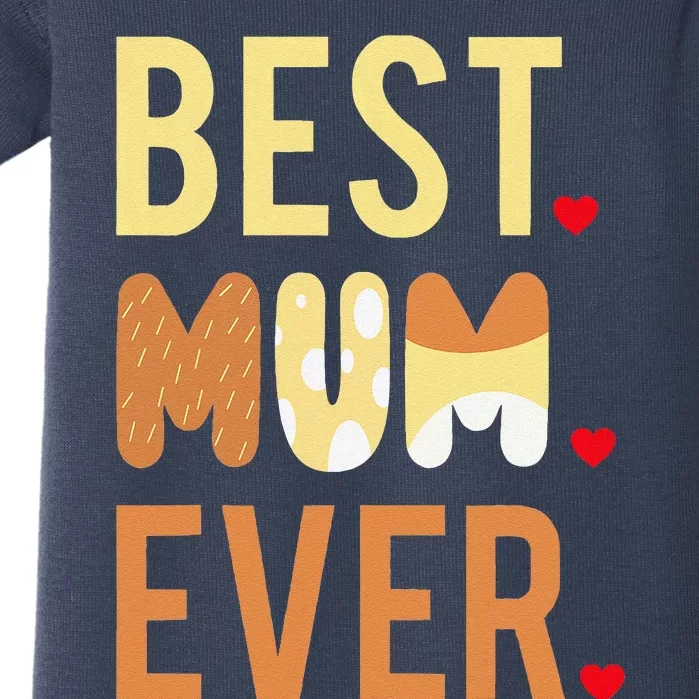 Women Mom Mothers Day Best Mom Ever Baby Bodysuit